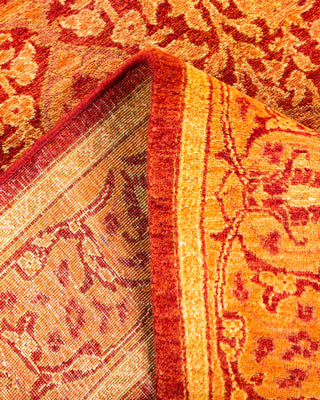 Traditional Hand Knotted Orange Runner 2' 6" x 7' 3"