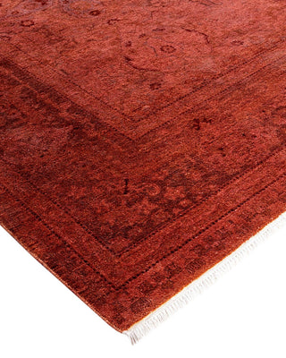 Fine Vibrance, One-of-a-Kind Hand-Knotted Area Rug - Pink, 6' 3" x 9' 3" - Solo Rugs