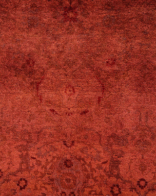 Fine Vibrance, One-of-a-Kind Hand-Knotted Area Rug - Pink, 6' 3" x 9' 3" - Solo Rugs