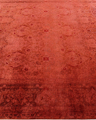 Fine Vibrance, One-of-a-Kind Hand-Knotted Area Rug - Pink, 6' 3" x 9' 3" - Solo Rugs