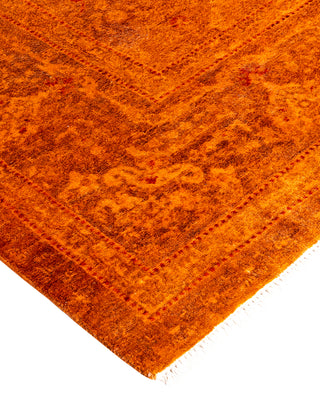 Fine Vibrance, One-of-a-Kind Hand-Knotted Area Rug  - Gold, 6' 0" x 8' 10"