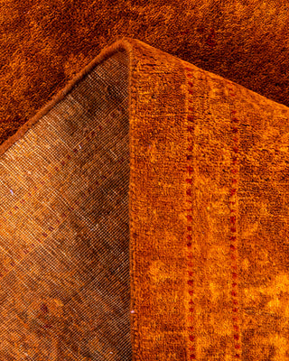 Fine Vibrance, One-of-a-Kind Hand-Knotted Area Rug  - Gold, 6' 0" x 8' 10"