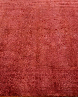 Fine Vibrance, One-of-a-Kind Hand-Knotted Area Rug - Pink, 6' 3" x 9' 3" - Solo Rugs