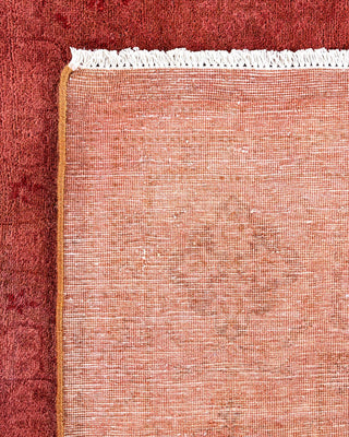 Fine Vibrance, One-of-a-Kind Hand-Knotted Area Rug - Pink, 6' 3" x 9' 3" - Solo Rugs