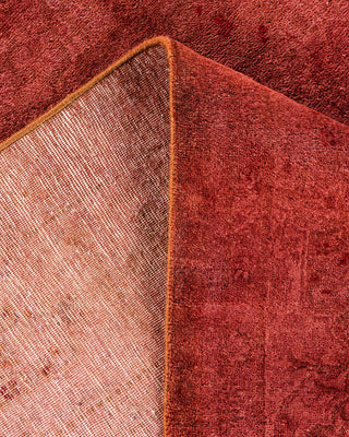 Fine Vibrance, One-of-a-Kind Hand-Knotted Area Rug - Pink, 6' 3" x 9' 3" - Solo Rugs