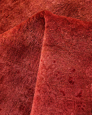 Fine Vibrance, One-of-a-Kind Hand-Knotted Area Rug - Pink, 6' 3" x 9' 3" - Solo Rugs