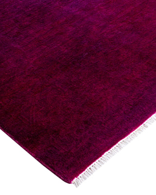 Fine Vibrance, One-of-a-Kind Hand-Knotted Area Rug  - Pink, 6' 2" x 9' 2"