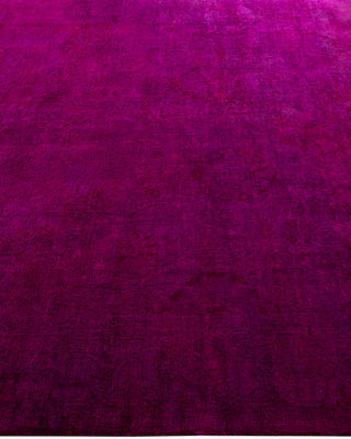 Fine Vibrance, One-of-a-Kind Hand-Knotted Area Rug  - Pink, 6' 2" x 9' 2"