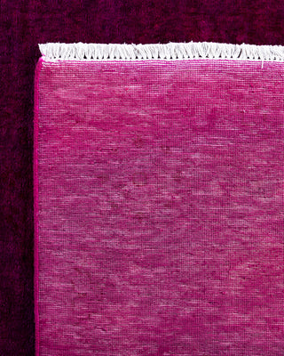Fine Vibrance, One-of-a-Kind Hand-Knotted Area Rug  - Pink, 6' 2" x 9' 2"