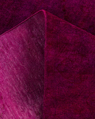 Fine Vibrance, One-of-a-Kind Hand-Knotted Area Rug  - Pink, 6' 2" x 9' 2"