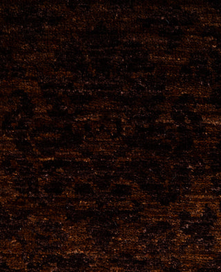 Contemporary Overdyed Wool Hand Knotted Brown Area Rug 6' 1" x 8' 7"