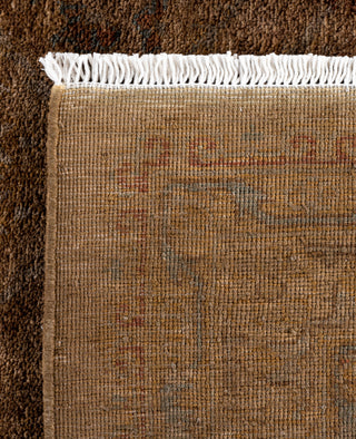Contemporary Overdyed Wool Hand Knotted Gold Area Rug 8' 3" x 10' 2"