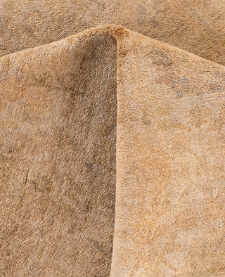 Overdyed One-of-a-Kind Wool Beige Area Rug 6' 0" x 8' 9"