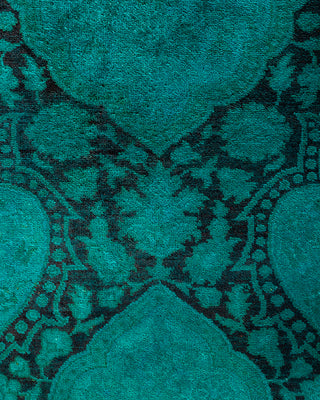Vibrance, One-of-a-Kind Hand-Knotted Area Rug  - Green, 6' 2" x 8' 10"