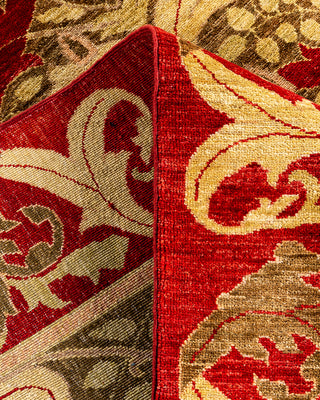 Modern - Contemporary Hand-Knotted Brown Area Rug 8' 2" x 10' 0"