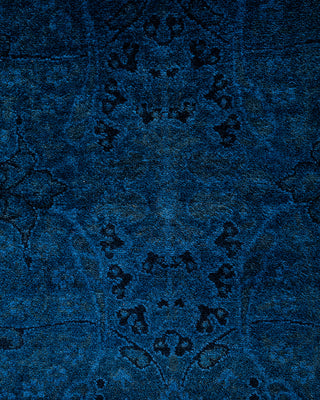 Fine Vibrance, One-of-a-Kind Hand-Knotted Area Rug  - Blue, 8' 1" x 10' 2"