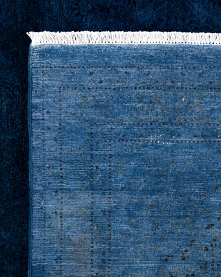 Fine Vibrance, One-of-a-Kind Hand-Knotted Area Rug  - Blue, 8' 1" x 10' 2"