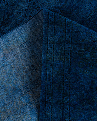 Fine Vibrance, One-of-a-Kind Hand-Knotted Area Rug  - Blue, 8' 1" x 10' 2"