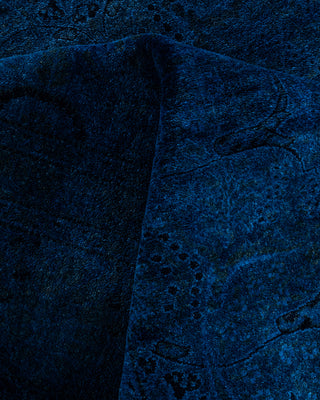 Fine Vibrance, One-of-a-Kind Hand-Knotted Area Rug  - Blue, 8' 1" x 10' 2"