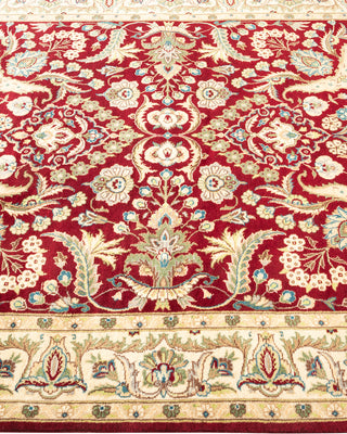 Traditional Hand Knotted Red Area Rug 4' 2" x 6' 4"