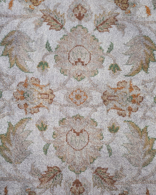 Contemporary Hand Knotted Overdyed Gray Area Rug 3' 2" x 5' 2"