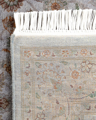 Contemporary Hand Knotted Overdyed Gray Area Rug 3' 2" x 5' 2"