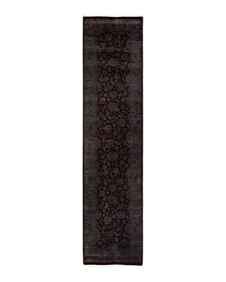 Contemporary Fine Vibrance Red Wool Area Rug 2' 6" x 11' 0"