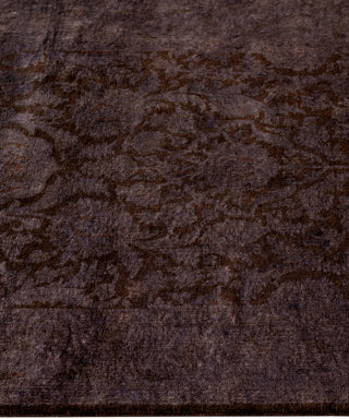 Fine Vibrance, One-of-a-Kind Hand-Knotted Area Rug  - Brown, 2' 7" x 10' 6"