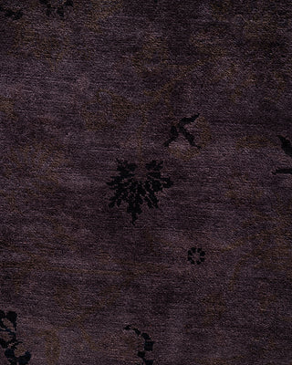 Fine Vibrance, One-of-a-Kind Hand-Knotted Area Rug  - Brown, 9' 1" x 12' 10"