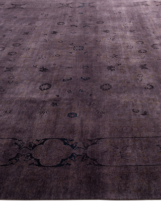 Fine Vibrance, One-of-a-Kind Hand-Knotted Area Rug  - Brown, 9' 1" x 12' 10"