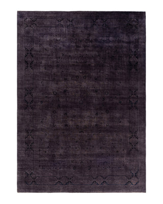 Fine Vibrance, One-of-a-Kind Hand-Knotted Area Rug  - Brown, 9' 1" x 12' 10"