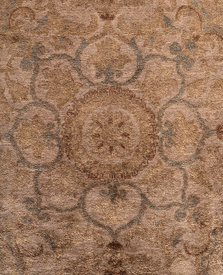 Overdyed One-of-a-Kind Wool Beige Area Rug 8' 1" x 10' 5"