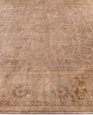Overdyed One-of-a-Kind Wool Beige Area Rug 8' 1" x 10' 5"