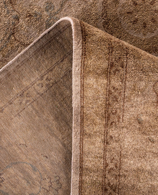 Overdyed One-of-a-Kind Wool Beige Area Rug 8' 1" x 10' 5"