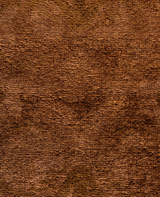 Contemporary Overdyed Wool Hand Knotted Brown Area Rug 8' 1" x 10' 6"