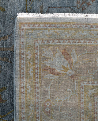 Overdyed One-of-a-Kind Wool Gray Area Rug 8' 1" x 10' 5"