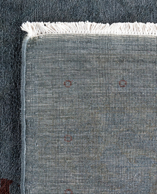 Contemporary Overdyed Wool Hand Knotted Gray Area Rug 8' 0" x 10' 1"