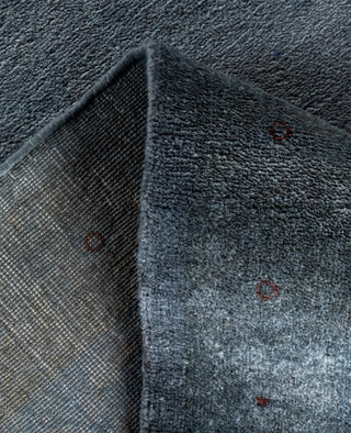 Contemporary Overdyed Wool Hand Knotted Gray Area Rug 8' 0" x 10' 1"