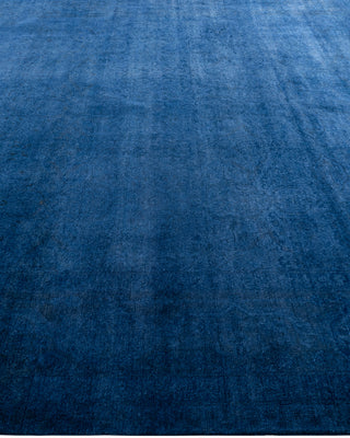 Vibrance, One-of-a-Kind Hand-Knotted Area Rug  - Blue, 8' 1" x 10' 0"