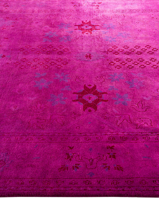 Vibrance, One-of-a-Kind Hand-Knotted Area Rug  - Pink, 6' 2" x 8' 10"