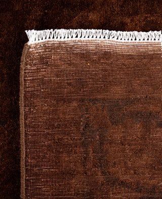Fine Vibrance, One-of-a-Kind Hand-Knotted Area Rug  - Brown, 5' 10" x 8' 10"