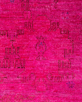 Contemporary Hand-Knotted Overdyed Gold Area Rug 5' 1" x 7' 10"