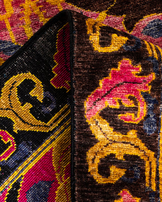 Modern - Contemporary Hand-Knotted Multi Runner 2' 7" x 10' 2"