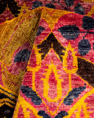 Modern - Contemporary Hand-Knotted Multi Runner 2' 7" x 10' 2"