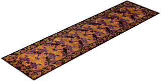 Modern - Contemporary Hand-Knotted Multi Runner 2' 7" x 10' 2"
