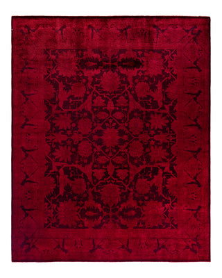 Modern Fine Vibrance Red Area Rug 8' 4" x 10' 3"