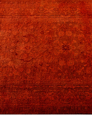 Fine Vibrance, One-of-a-Kind Hand-Knotted Runner Rug  - Orange, 2' 7" x 13' 9"