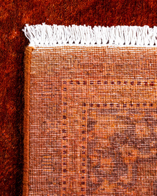 Fine Vibrance, One-of-a-Kind Hand-Knotted Runner Rug  - Orange, 2' 7" x 13' 9"