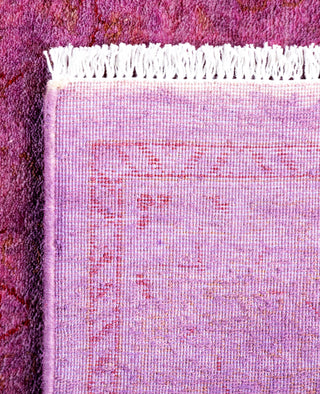 Fine Vibrance, One-of-a-Kind Hand-Knotted Area Rug  - Purple, 2' 6" x 11' 6"