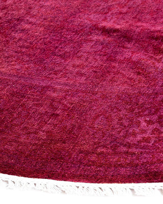 Fine Vibrance, One-of-a-Kind Hand-Knotted Area Rug - Pink, 6' 1" x 6' 1" - Solo Rugs